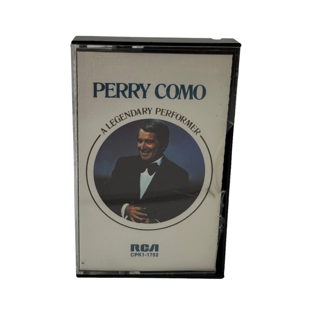 Perry Como: A Legendary Performer (Cassette Tape RCA 1976 CPK1-1752) Vintage Pop